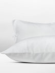 Μαξιλαροθήκες Σετ 2τμχ. Cinnamons Tencel-Linen 52X92 / White